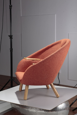 Home Office Coloured Upholstered Dining Chairs Saving Space Design