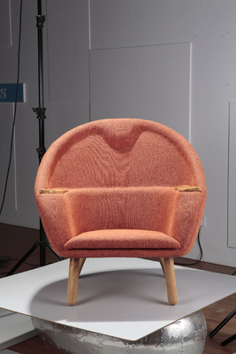 Home Office Coloured Upholstered Dining Chairs Saving Space Design
