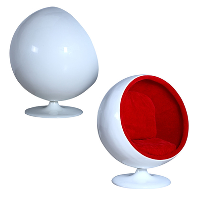 La vetroresina classica Shell della parte girevole di svago presiede la forma della palla con tessuto su misura