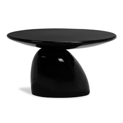 Tavolino da salotto moderno nero o bianco della mobilia del tavolino da salotto moderno della vetroresina