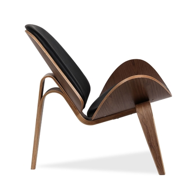 Cuoio genuino Hans Wegner che pranza la mobilia moderna di metà del secolo delle sedie