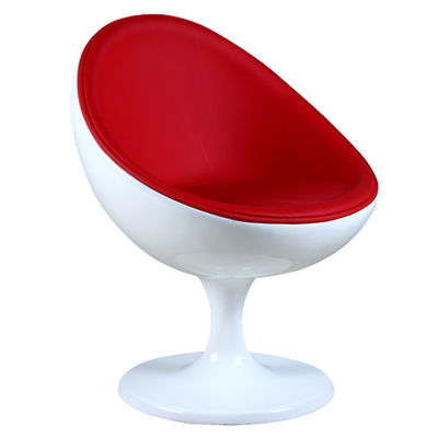 La vetroresina moderna Shell Moon la sedia di Antivari di forma con la base 60*64*80cm della parte girevole
